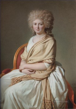 ジャック・ルイ・ダヴィッド Painting - アンヌ・マリー・ルイーズ・テルソンの肖像 新古典主義 ジャック・ルイ・ダヴィッド